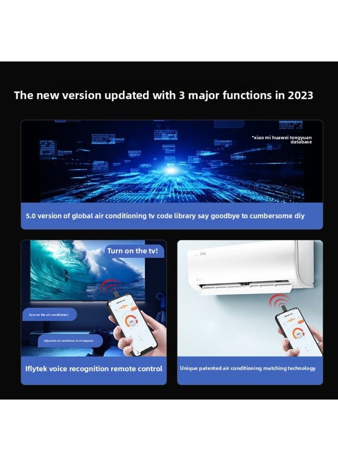 Mobile Phone Infrared Universal Remote Control Mobile Phone Smart Remote Control For Apple Android Phone Selfie Remote Control-Color:5th Generation Apple 15 Special Typec Model Silver  - Image 2