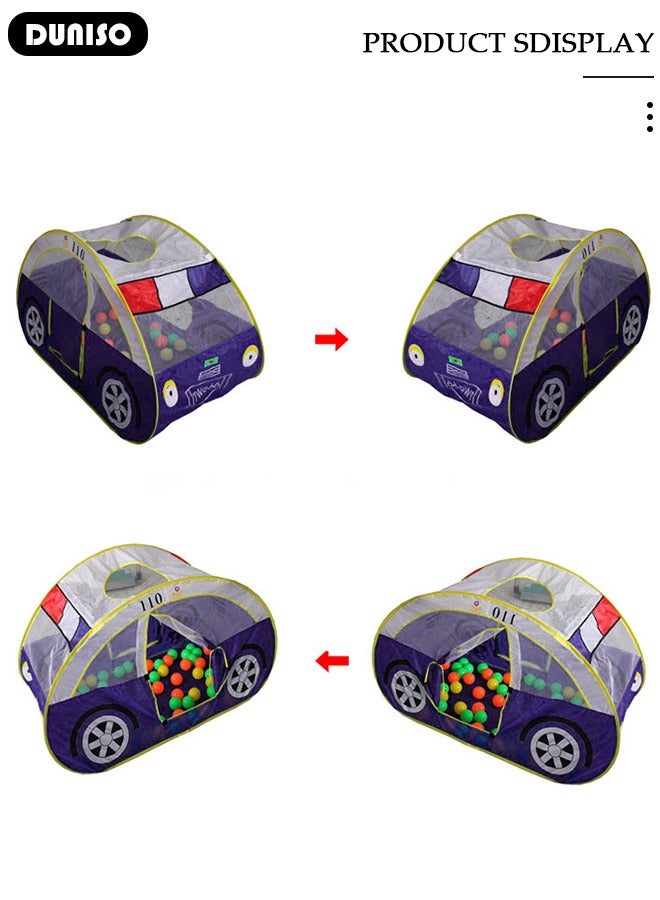 DUNISO خيمة لعب قابلة للنفخ للأطفال، منزل لعب قابل للطي داخلي وخارجي للأطفال الصغار، للأولاد والبنات، سهلة الإعداد والتخزين، لعبة عيد ميلاد مثالية، هدية مثالية في العطلات وأعياد الميلاد - Image 2