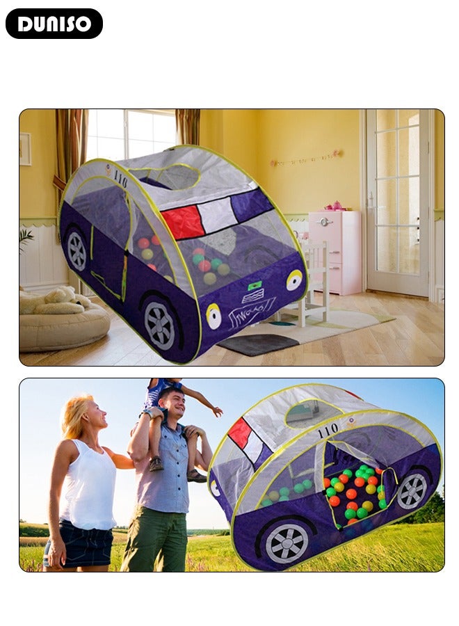DUNISO خيمة لعب قابلة للنفخ للأطفال، منزل لعب قابل للطي داخلي وخارجي للأطفال الصغار، للأولاد والبنات، سهلة الإعداد والتخزين، لعبة عيد ميلاد مثالية، هدية مثالية في العطلات وأعياد الميلاد - Image 3