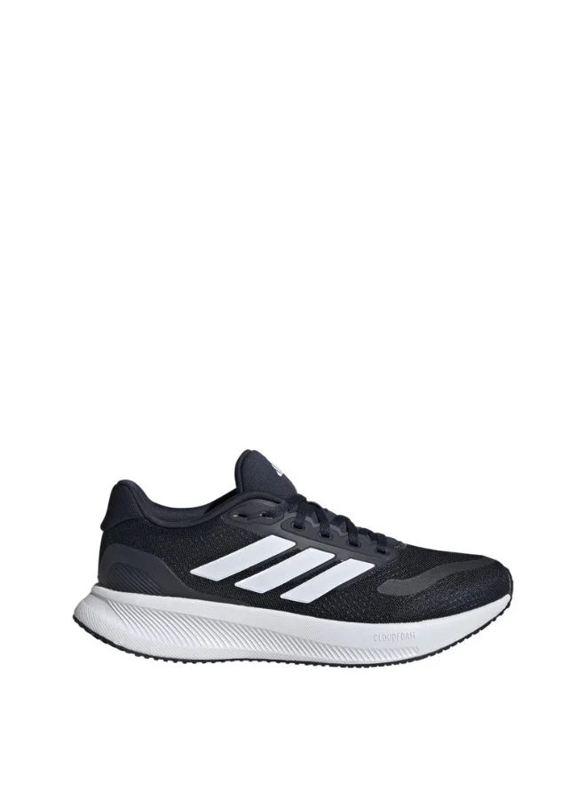 adidas حذاء جري ران فالكون  عريض للنساء أزرق