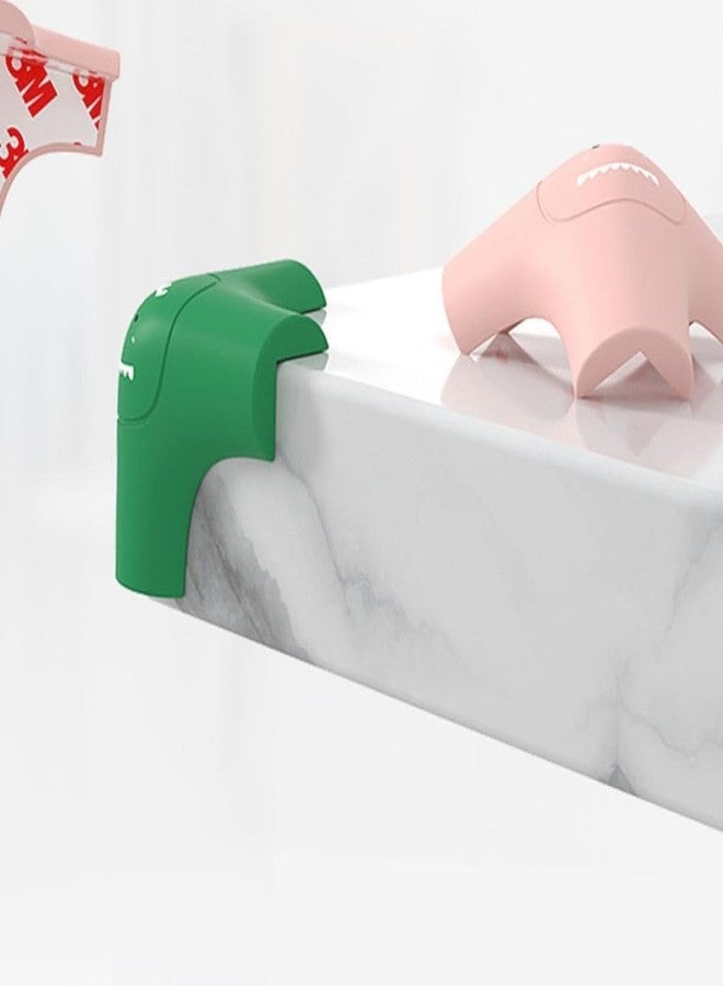 Trifecta 4-Piece/Set Corner Guards Bumpers Cartoon Table Desk Furniture Corner Cover, Baby Child Safety Proof Furniture Table Protectors Quickly and Easily Remove It (4 Piece, Colour: Pink) - Image 4