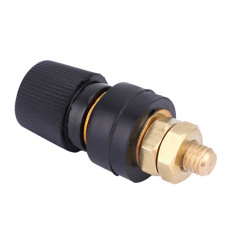 2pcs 555 Type Binding Post Brass Pillar Terminal Block M8 Thread 0V-380V 200A - Image 3