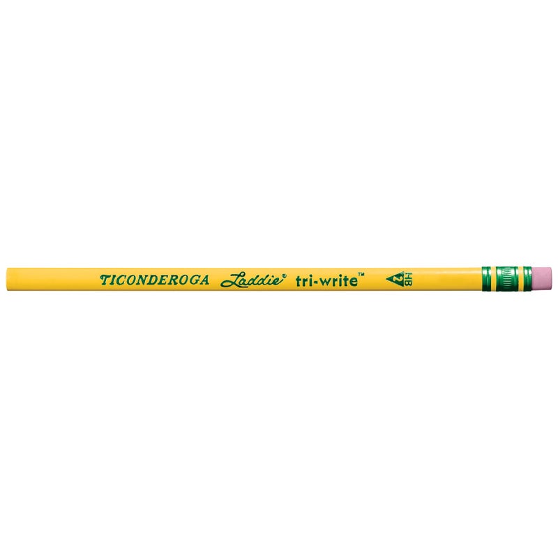 Ticonderoga® Tri-Write Pencils, With Erasers, #2 Lead, Yellow, Pack Of 36 - Image 2