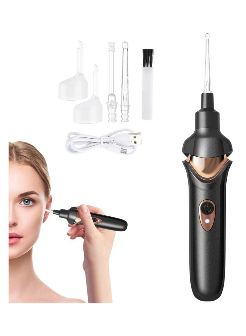 Arabest Ear Wax Remover Vacuum Cleaner, Electric Earwax Removal Ear Cleaner, With LED Light, USB Charge Reusable Ear Suction for Adults Kids - Image 1