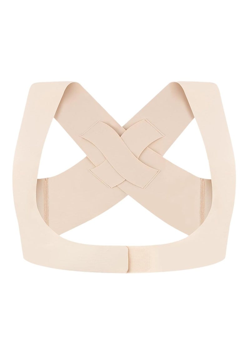 Zikra Posture Corrector, for Back Support, Breathable Back Brace, Comfortable Support Brace, Body Shaping Back Straightener, Back Support With All-Round Support, Adjustable Posture Corrector for Back - Image 1