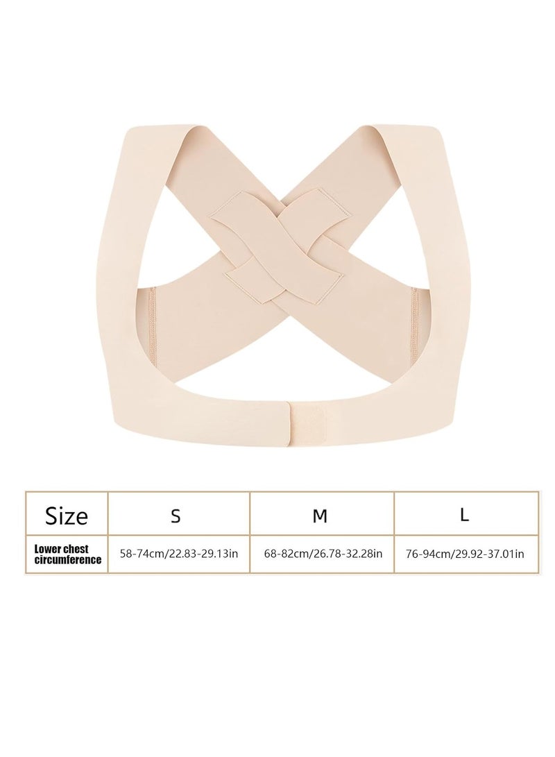 Zikra Posture Corrector, for Back Support, Breathable Back Brace, Comfortable Support Brace, Body Shaping Back Straightener, Back Support With All-Round Support, Adjustable Posture Corrector for Back - Image 2
