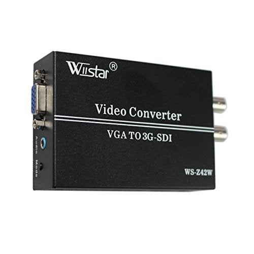 Wiistar VGA+Audio to HD SD 3G SDI Converter for PC SDI Monitor - Image 3