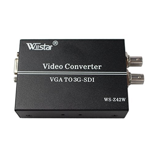 Wiistar VGA+Audio to HD SD 3G SDI Converter for PC SDI Monitor - Image 1