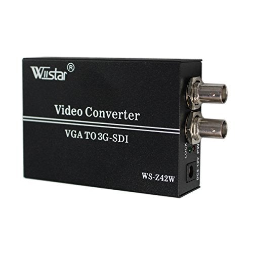 Wiistar VGA+Audio to HD SD 3G SDI Converter for PC SDI Monitor - Image 4