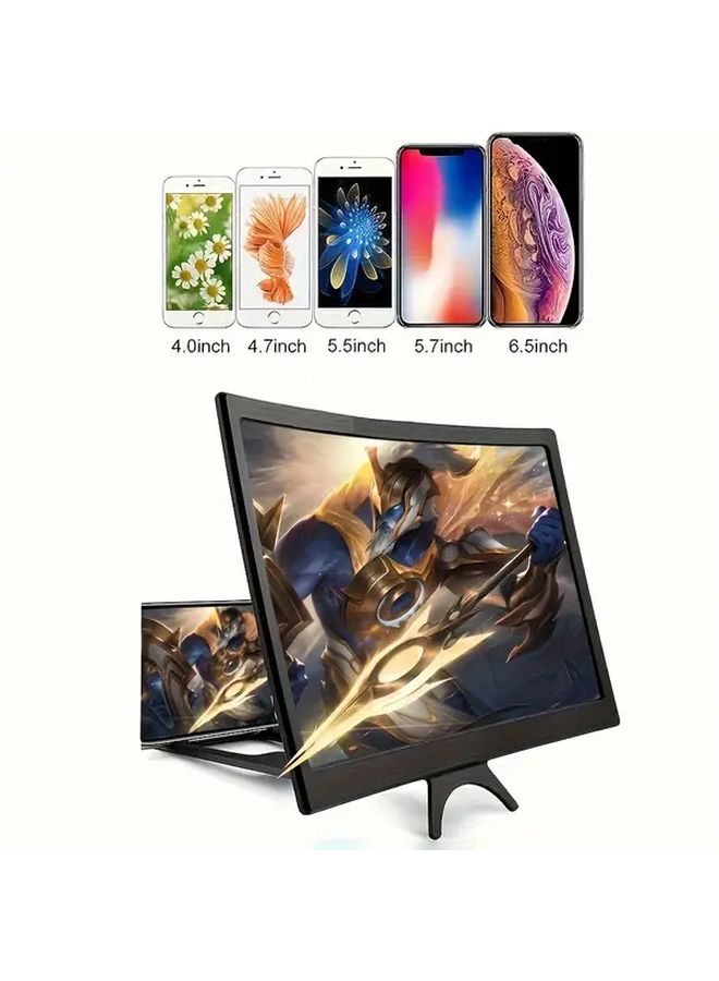12 Inch Phone Screen Extender 3D Folder for Movies Videos Games - Image 4