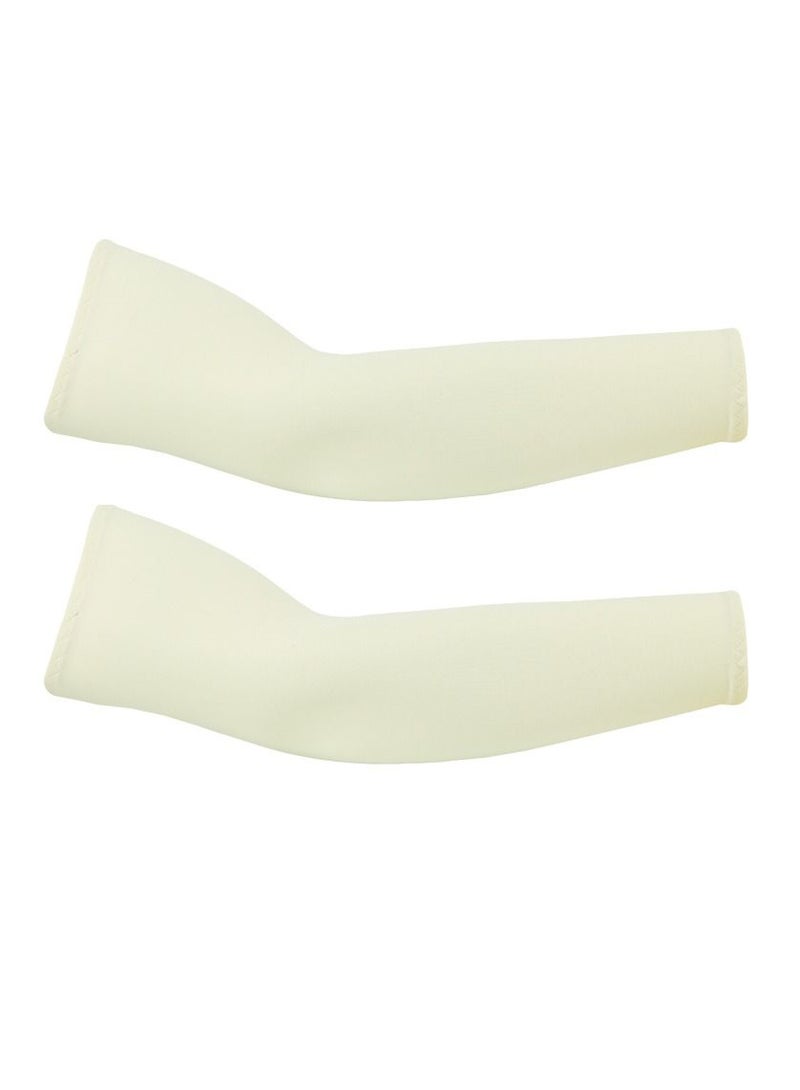Loquat Sunshade Sports Outdoor Cycling Driving Gloves Arm Covers Ice Sleeves 