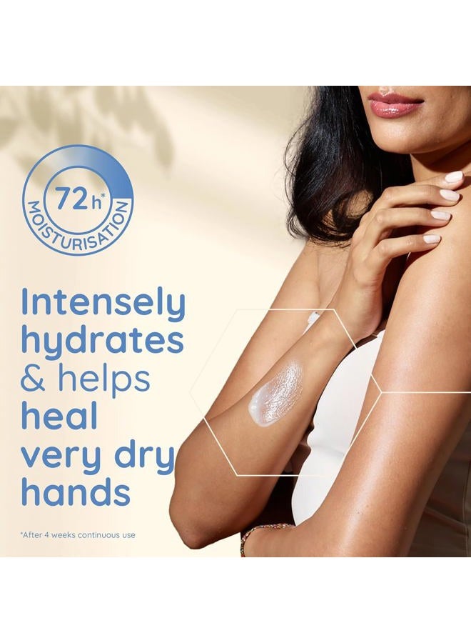 Aveeno Skin Relief Moisturising Hand Cream, With Soothing Triple Oat Complex & Shea Butter, Suitable For Sensitive Skin, Intense Hydration, Helps Relieve Dry and Tight Skin, Unscented, 75ml - Image 2