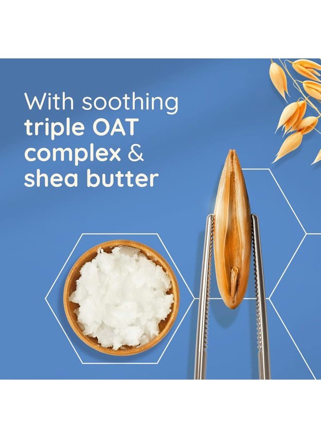 Aveeno Skin Relief Moisturising Hand Cream, With Soothing Triple Oat Complex & Shea Butter, Suitable For Sensitive Skin, Intense Hydration, Helps Relieve Dry and Tight Skin, Unscented, 75ml - Image 3