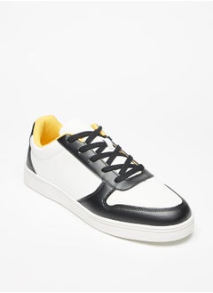 shoexpress Mens Panelled Sneakers with Lace Up Closure  - Image 3