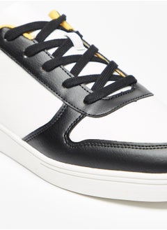 shoexpress Mens Panelled Sneakers with Lace Up Closure  - Image 5