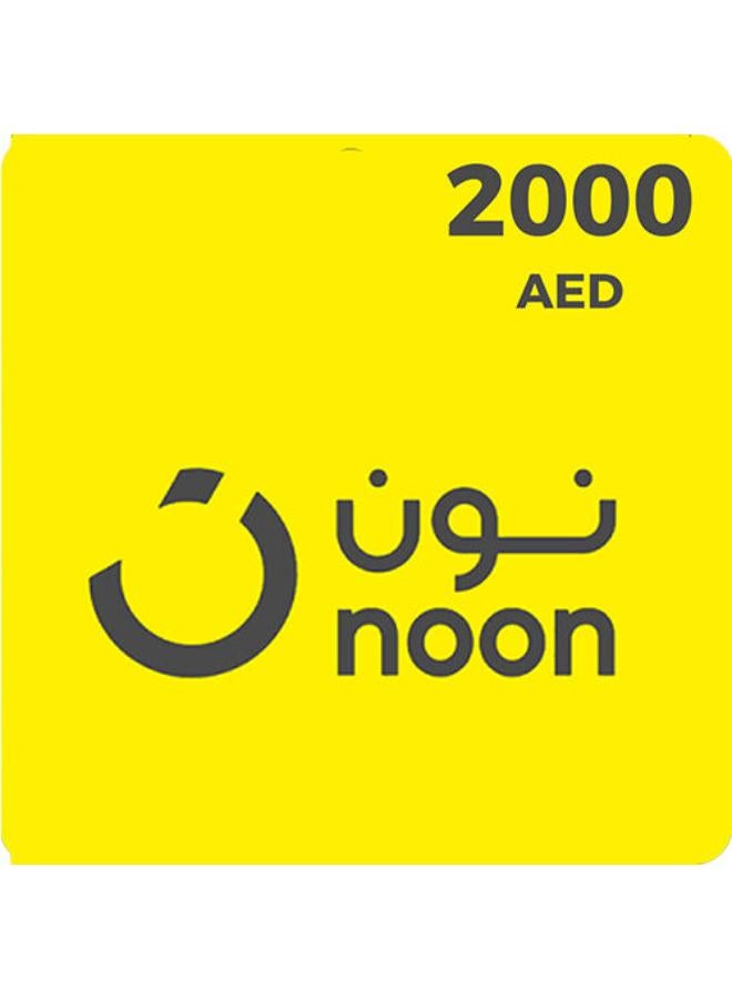Noon UAE Gift Card  2000 AED