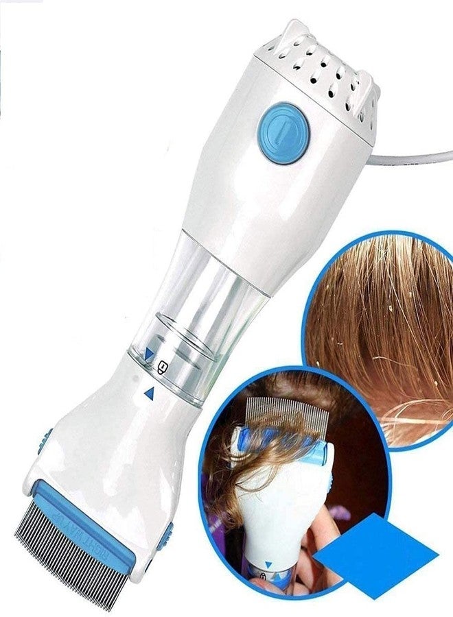 VANKCC Electric Chemical-Free Head Lice Removal Machine, Rechargeable Head Lice and Egg Capture Comb, Safe and Hygienic Treatment Device for Kids and Adults - Image 1