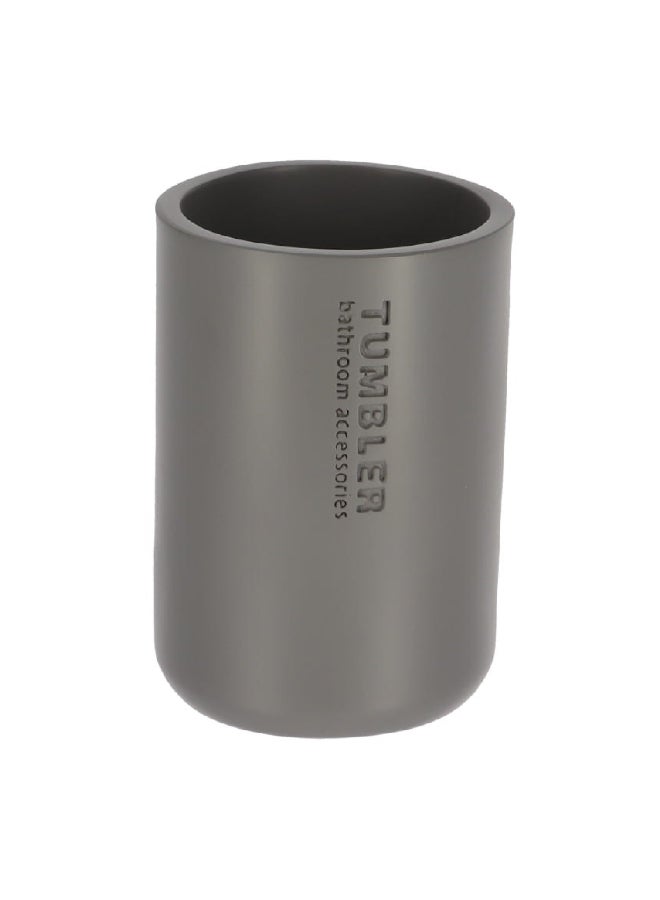 تيندانس لوديس كوب حمام بوليريسين مستدير عالي الجودة باللون الرمادي بسعة 350 مل 61101260 - Image 1