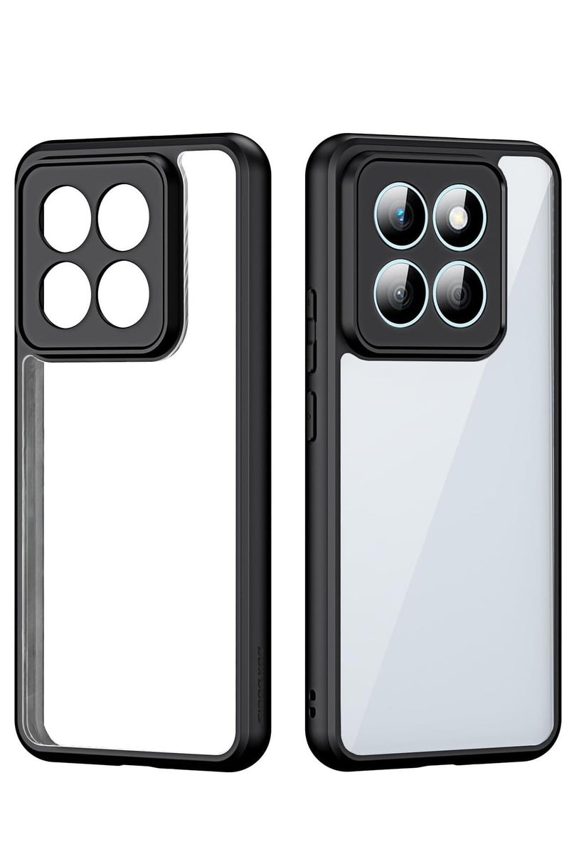Compatible with Honor X8b Case Transparent, Military-Grade Shockproof Anti-Yellowing, Slim Protective Phone Case Full Bumper Cover With Camera... - Image 1