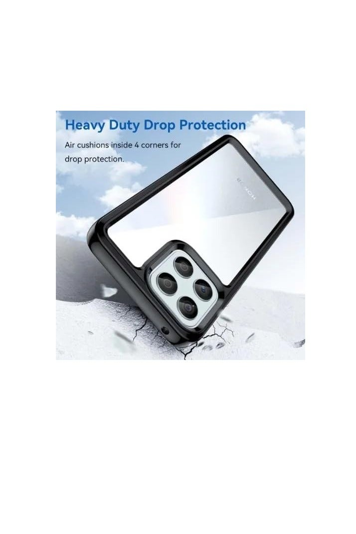Compatible with Honor X8b Case Transparent, Military-Grade Shockproof Anti-Yellowing, Slim Protective Phone Case Full Bumper Cover With Camera... - Image 4
