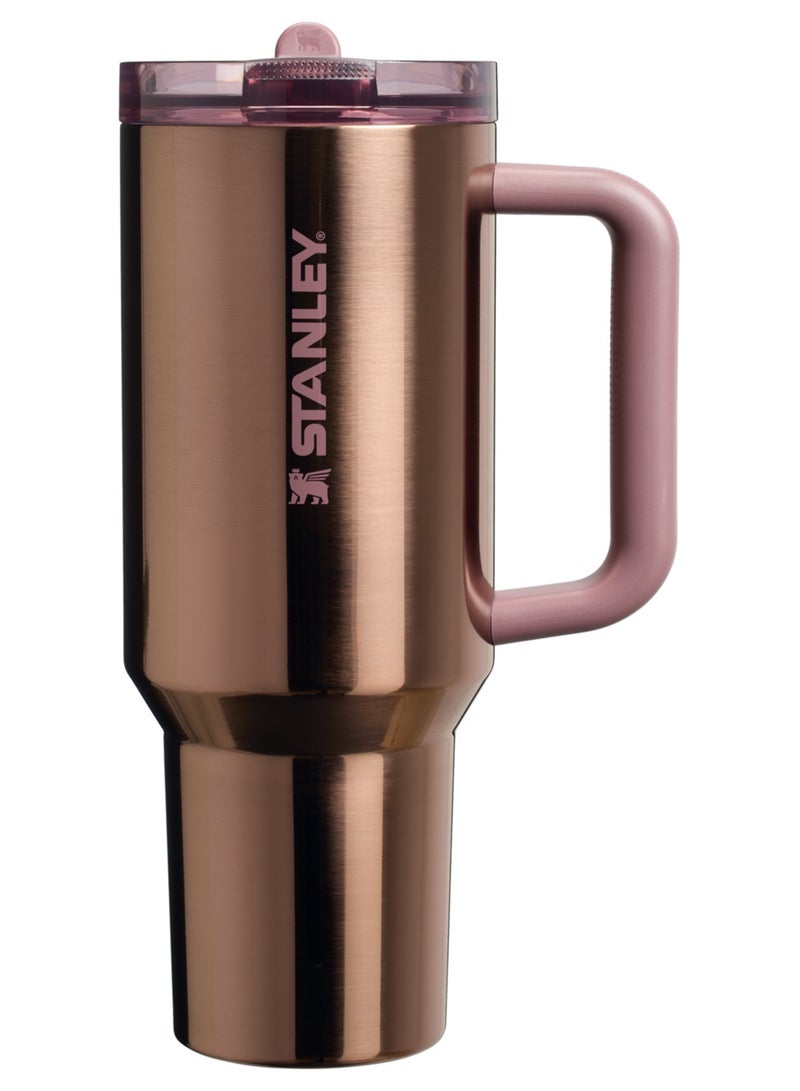 Stanley Quencher ProTour Flip Straw Tumbler with Leakproof Lid 40 oz | Built-In Straw & Handle | Cupholder Compatible for Travel | Insulated Stainless Steel Cup | BPA-Free - Image 1