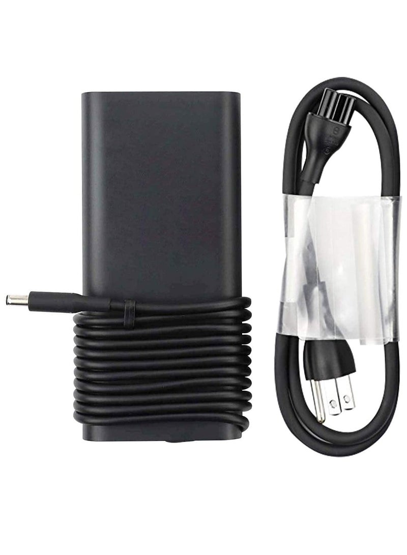130W 90W Charger for Dell Optiplex 7090 7080 7070 7060 7050 5090 5080 5070 5060 D10U D02T D14U D10U003 D11S004 D13U002 D14U005 Micro Ultra Desktop 19.5V 6.67A 4.62A Black Adapter Cord - Image 2