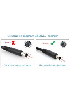 Generic 130W 90W Charger for Dell Optiplex 7090 7080 7070 7060 7050 5090 5080 5070 5060 D10U D02T D14U D10U003 D11S004 D13U002 D14U005 Micro Ultra Desktop 19.5V 6.67A 4.62A Black Adapter Cord  - Image 3