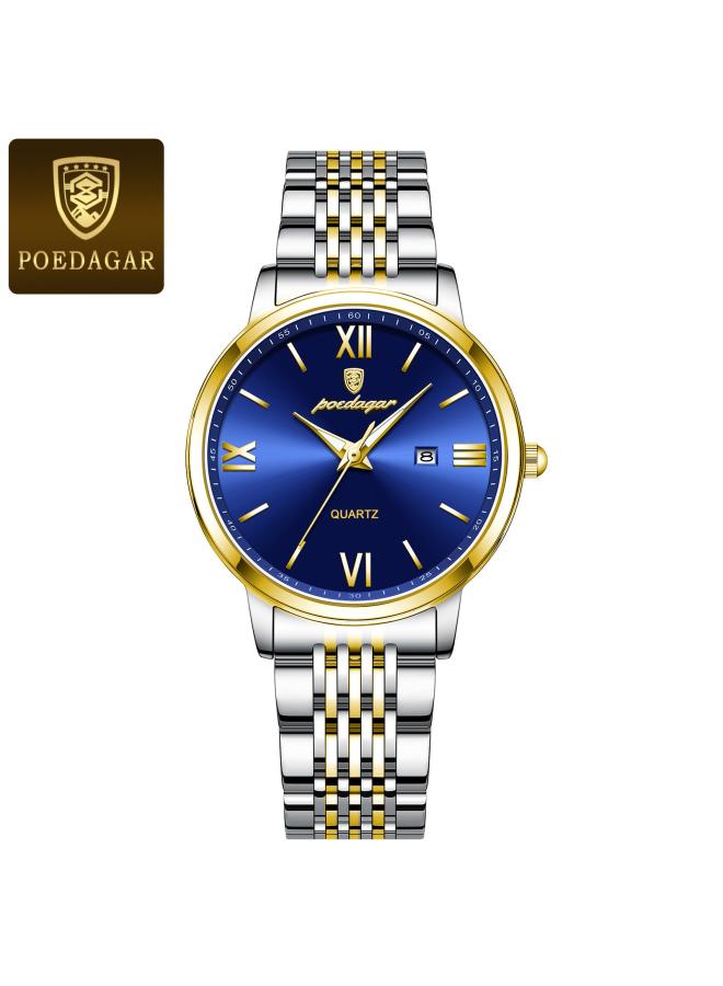 Swiss Brand New Ultra-thin Women's Watch Waterproof Luminous Luxury Watch Live Broadcast Popular One-piece Delivery