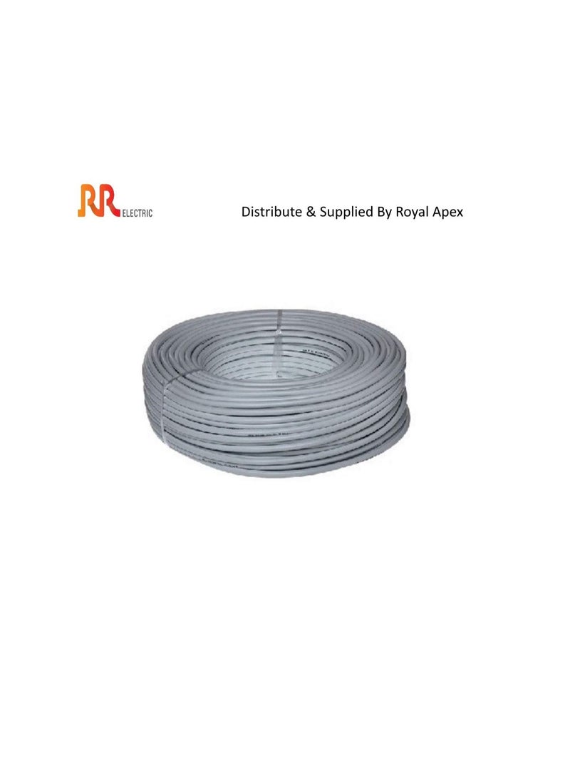 RR Multi Strand Pure Copper Single Core Flexible Cables | Trirated Electrolytic Conductor up to 105C Fire Resist Electric Panel Wire | BS6231 ISO9001 CE Compliant 100Y(90m) Roll (2.5mm, Grey) - Image 2