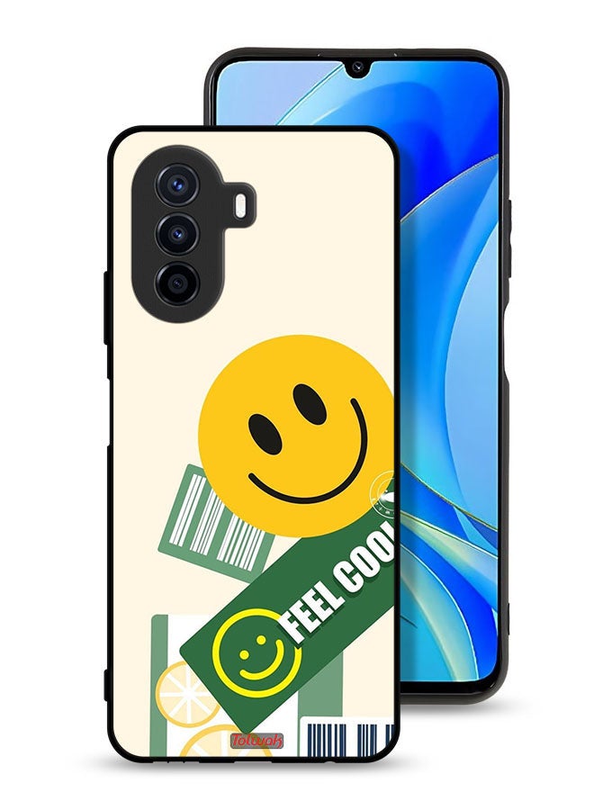 Tolwak Huawei nova Y70 Protective Case Cover Feel Cool Sticker - Image 1