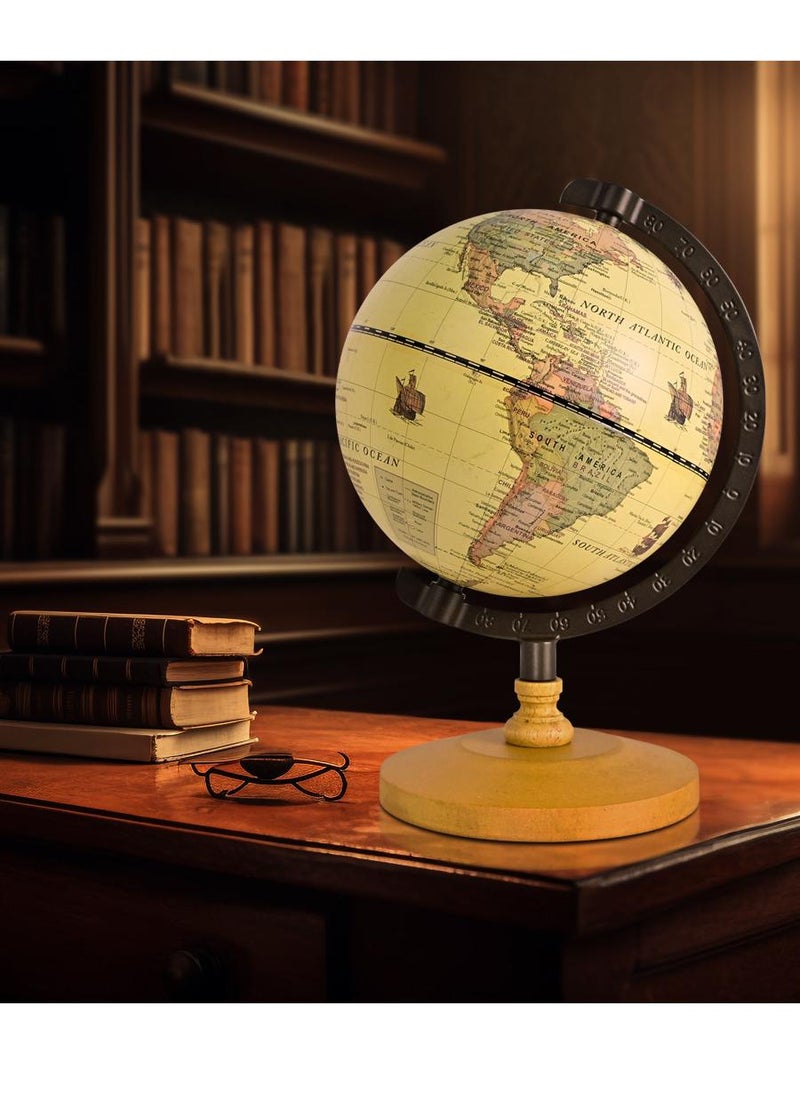 Y&D - Retro Globe Home Decoration Teaching Globe 22 Cm - Image 1
