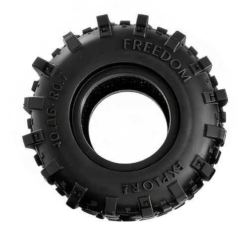 REDSPIDER 0.7'' Crawler Tires OD 40mm*16mm Mud Slingers X Super Soft Sticky Tyres For RC Axial SCX30 Redcat Ascent-32 1/30 1/32 RC Crawler 0.7 Beadlock Wheels (Tires) - Image 5