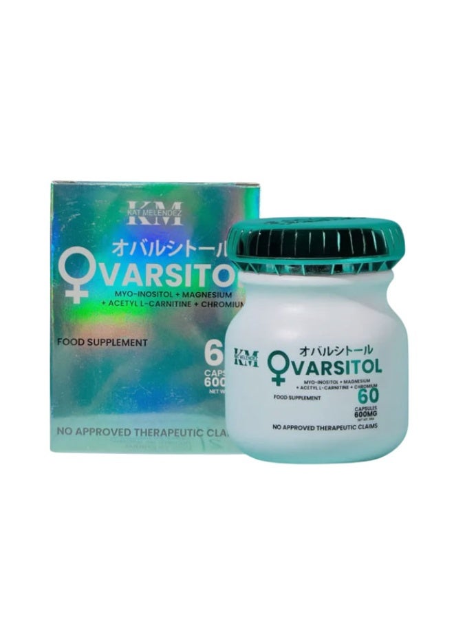 KM Original OVARSITOL Myo-Inositol Formula for Hormonal Balance & Wellness – 60 CapsulesOVARSITOL Myo-Inositol Formula for Hormonal Balance & Wellness – 60 Capsules - Image 1