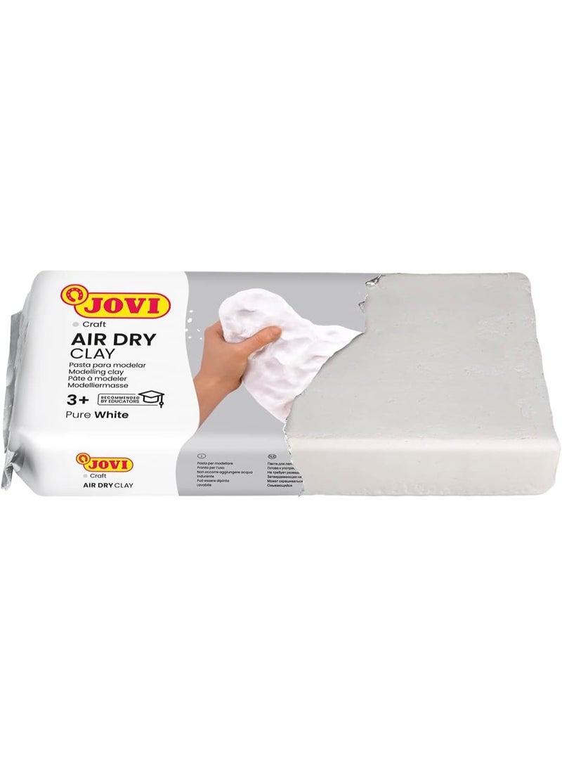 Jovi Air Hardening Modelling Clay, Pure White, 250g - Image 2