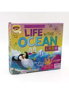 RMS Life In The Ocean Lab – Stem Toy For Kids – Includes Sand, Dye, And Tools For 4 Exciting Experiments  - Image 1