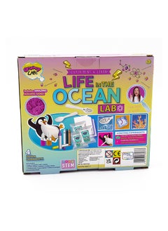 RMS Life In The Ocean Lab – Stem Toy For Kids – Includes Sand, Dye, And Tools For 4 Exciting Experiments  - Image 2