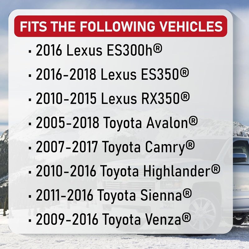 AA Ignition HVAC Air Blend Door Actuator Heater Replacement by - Compatible with Lexus & Toyota - ES300h, ES350, RX350, Avalon, Camry, Highlander, Sienna - Replaces 604-906, 87106-07120 - Right Main - Image 5