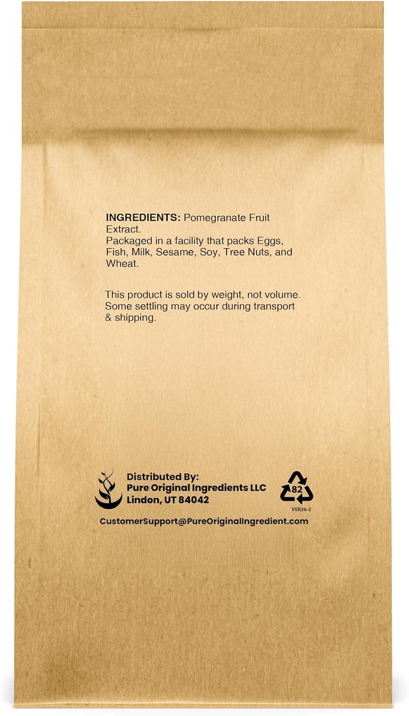 Pure Original Pomegranate Fruit Extract Powder - 2 lb (32 oz) - Pure & Unsweetened Smoothie Mix-in - Image 2