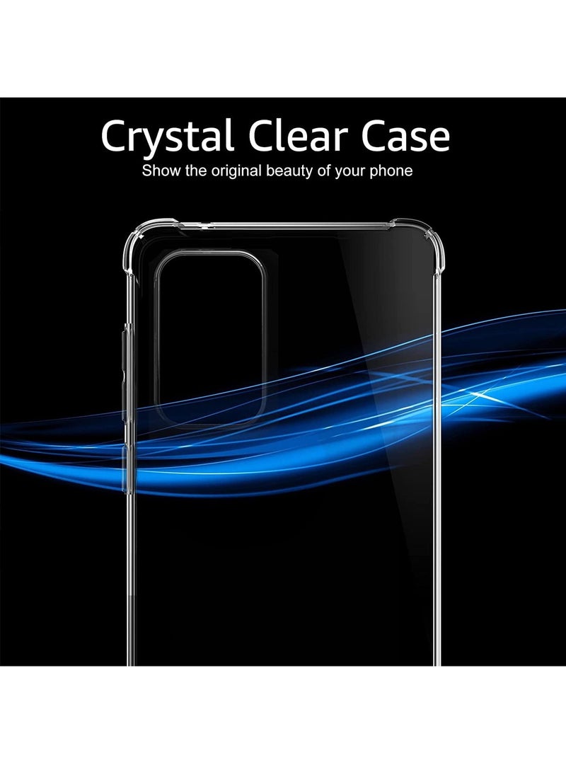 LEDIN Samsung A73 Cover Galaxy A73 Clear Case Transparent Flexible Shockproof Cover for Samsung Galaxy A73 5G Crystal Clear - Image 5