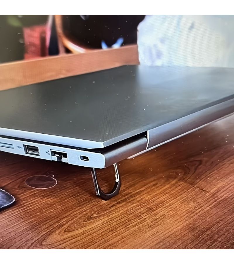 2 Pcs Mini Portable Laptop Stand With Hidden Metal Support Full Adjustable Foldable Design For Cooling And Elevating Various Laptops - Image 5