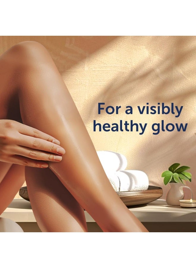 Vaseline Intensive Care Cocoa Radiant Vitalizing Body Oil With 100% Pure Cocoa Butter & Replenishing Oils For Long-Lasting Radiant Glow| Non-Greasy Body Gel Oil for Healthy & Glowing Skin| 200 ml - Image 4