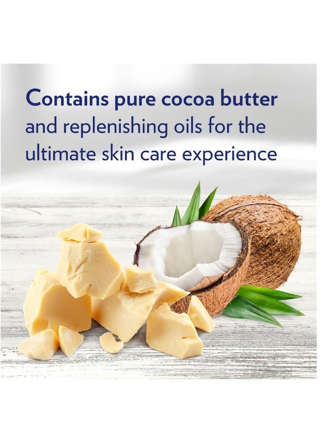 فازلين زيت الجسم المنشط والمشرق بخلاصة الكاكاو للعناية المركزة، غني بزبدة الكاكاو النقية 100% وزيوت مغذية لإشراقة تدوم طويلاً | جل زيتي غير دهني للجسم لبشرة صحية ومتألقة | 200 مل - Image 3