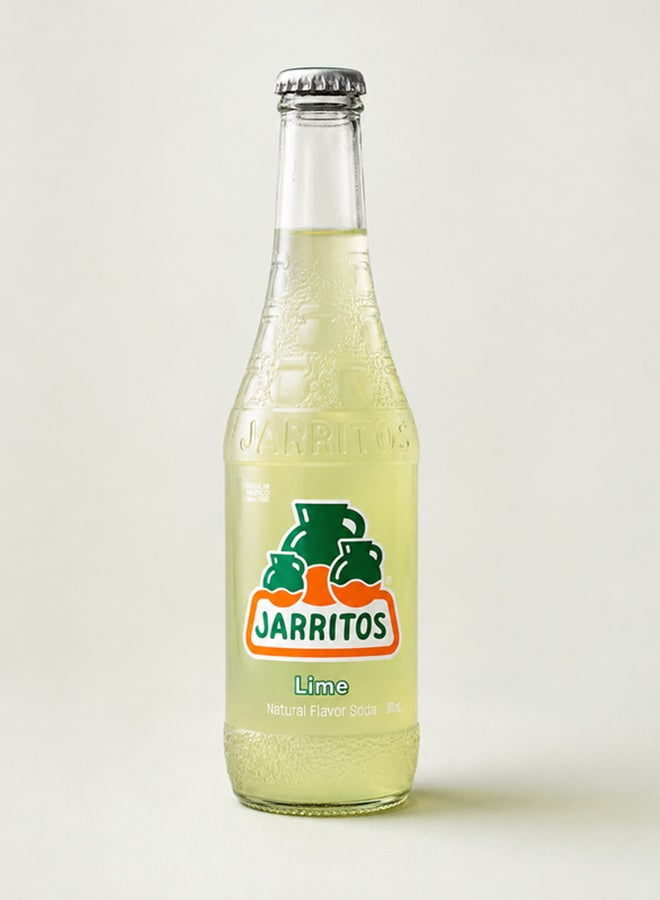 Jarritos Lime Flavour Mexican Carbonated Soft Drink Soda in Glass Bottles, Citrus Fizzy Refreshing Beverage, 370 ml Each, Made in Mexico Since 1950, Case Pack of 24 - Image 5