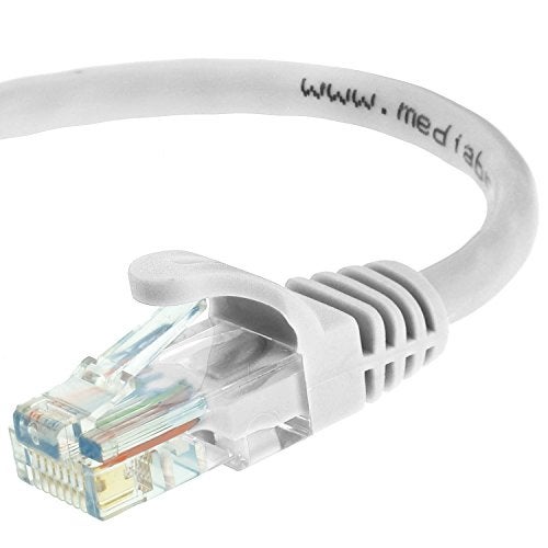 Mediabridge CAT6 Ethernet Patch Cable (10 ft) RJ45 Connectors with Gold Plated Connectors (10gbps) - Image 1