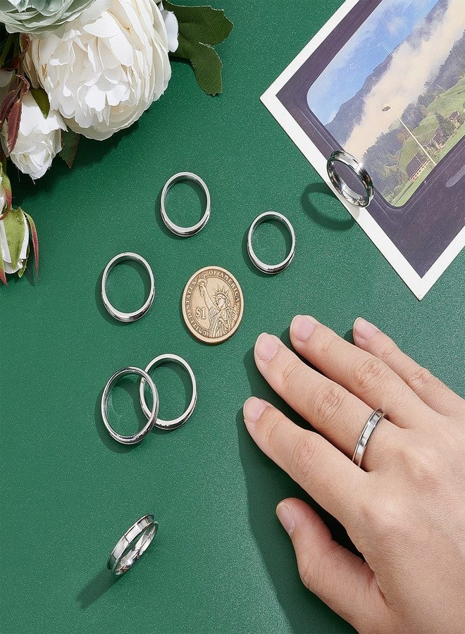 Unicraftale 24pcs Blank Core Ring Set - Size 6-13 Stainless Steel 2mm Narrow Grooved Round Empty Inlay Rings for Wedding Band Making - Image 4