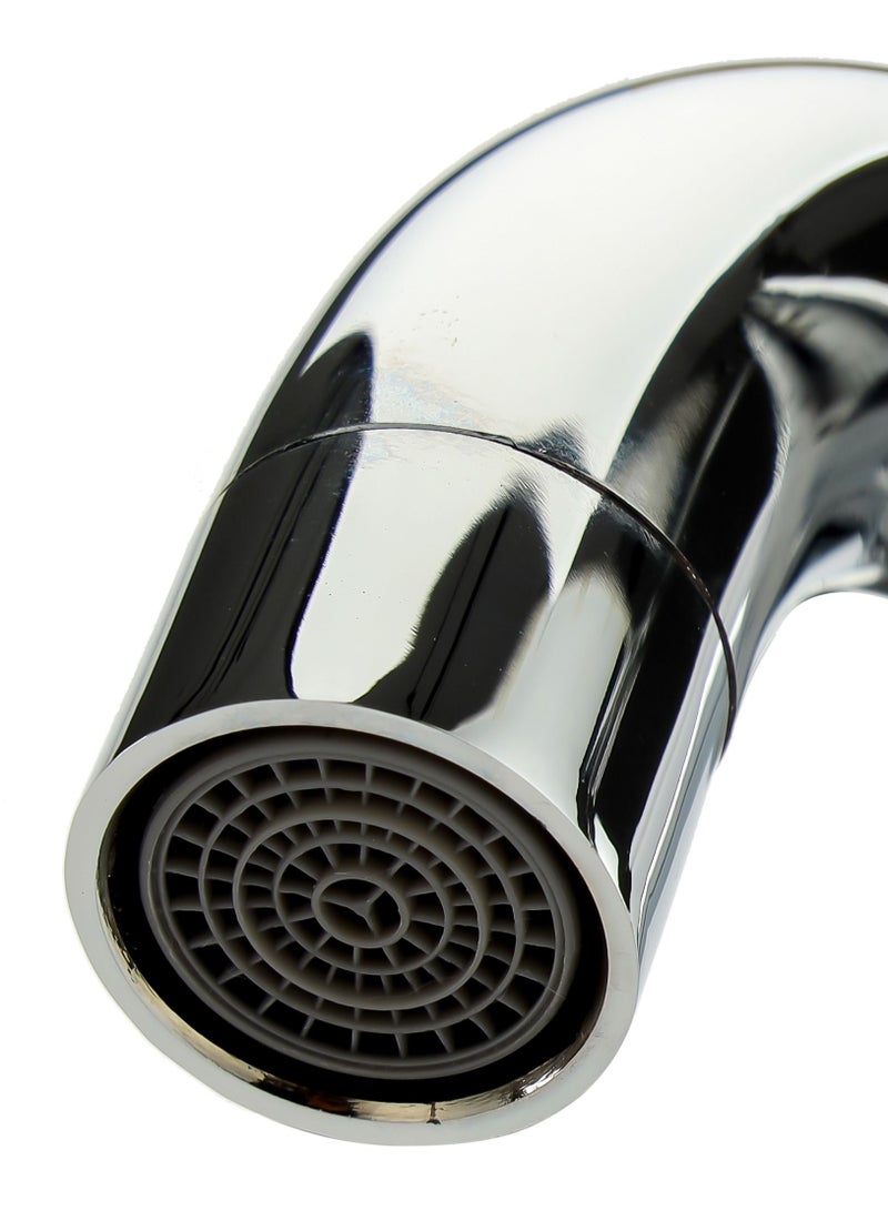 GEEPAS Single Lever Sink Mixer Brass Deck Mounted Tap for Kitchen and Bathroom - Image 3