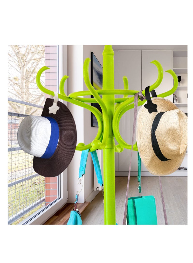 SYOSI، 2 قطعة من مشابك القبعات لحقائب السفر، حامل قبعة مغناطيسي بشكل نجمة، ملحق قبعة محمول للنساء والأطفال، حقيبة ظهر، حقائب الأمتعة - Image 4