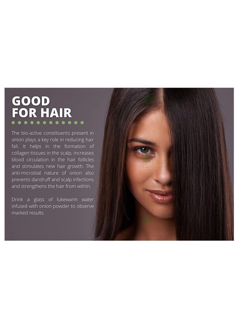 Bliss Of Earth Combo Of Natural White Onion Powder 200gm And High Curcumin Certified Organic Lakadong Turmeric Powder 250gm Pack Of 2 - Image 5