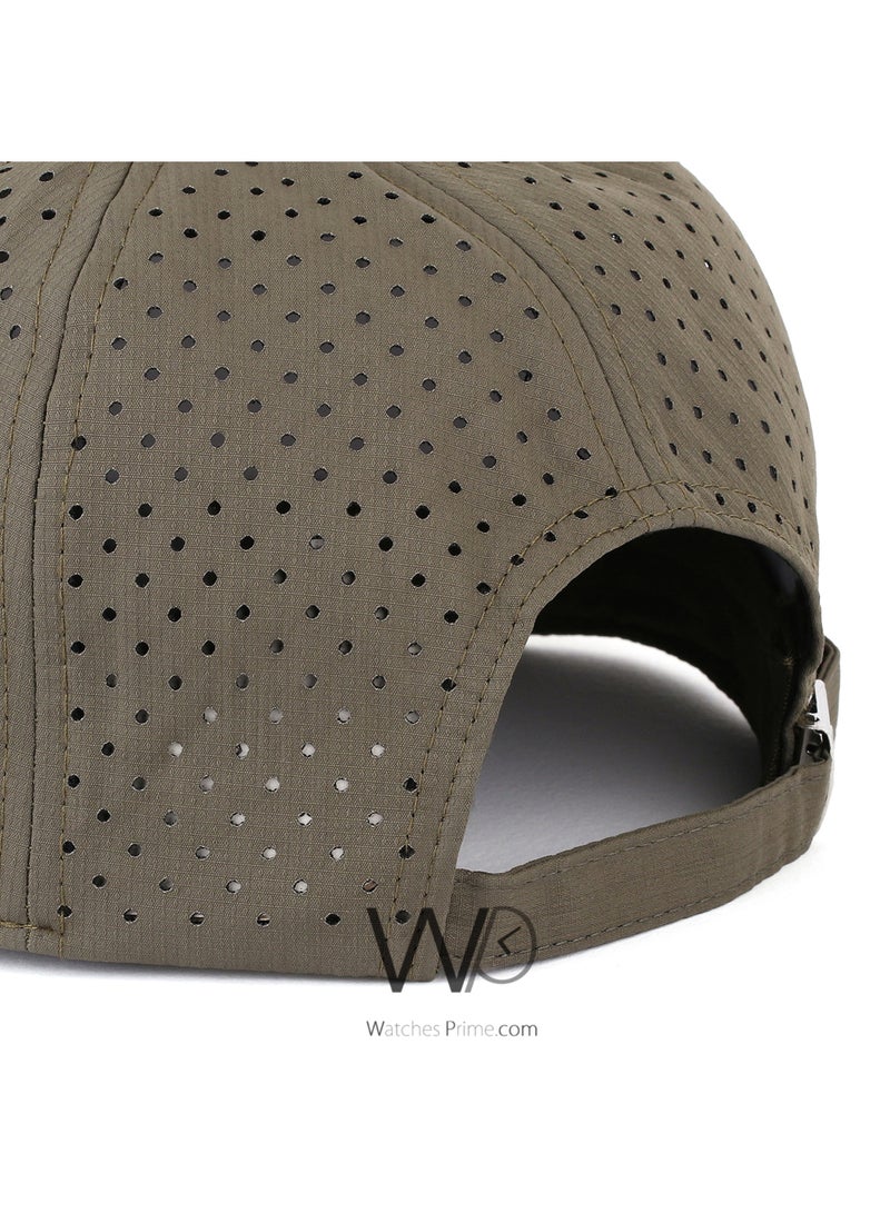 CONVERSE Converse All Star Snapback hip hop Cap brown olive Color Cotton Hat For Men  - Image 3