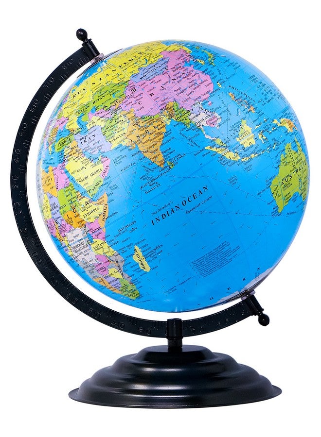 Zest 4 Toyz zest 4 toyz Globes for Students, STEM STEAM Educational World Globe With 2 Pcs of Puzzle Map For Kids For Kids/Political Globe/Office Globe/Globe For Kids - 10 Iinch  - Image 5